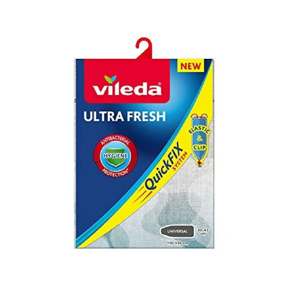 Bügelbrettbezug Vileda 168989 Ultrafresh Quick Fix Grau (130 x 45 cm)