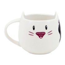 Tasse mit Untertasse Gorjuss Ruby wild Grau aus Keramik Untersetzer Kop