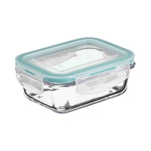 Lunchbox 5five Simply Smart Blau Durchsichtig Kristall 1,7 L 23 x 16,5 x 8,5 cm rechteckig