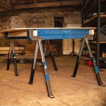 Set of trestles Scheppach MWB600 Steel 82 cm (2 Units)