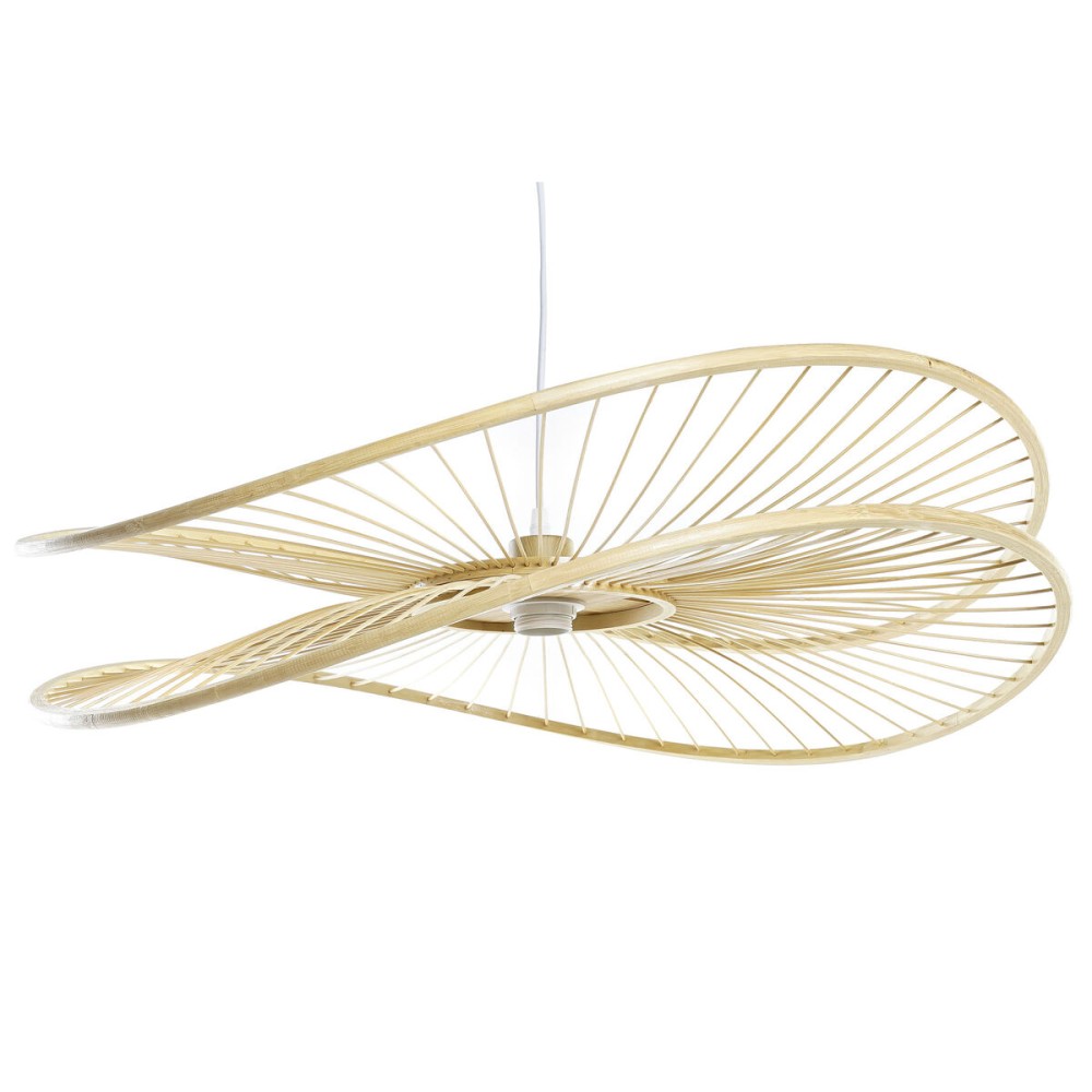 Suspension DKD Home Decor Naturel Bambou 50 W 70 x 65 x 23 cm