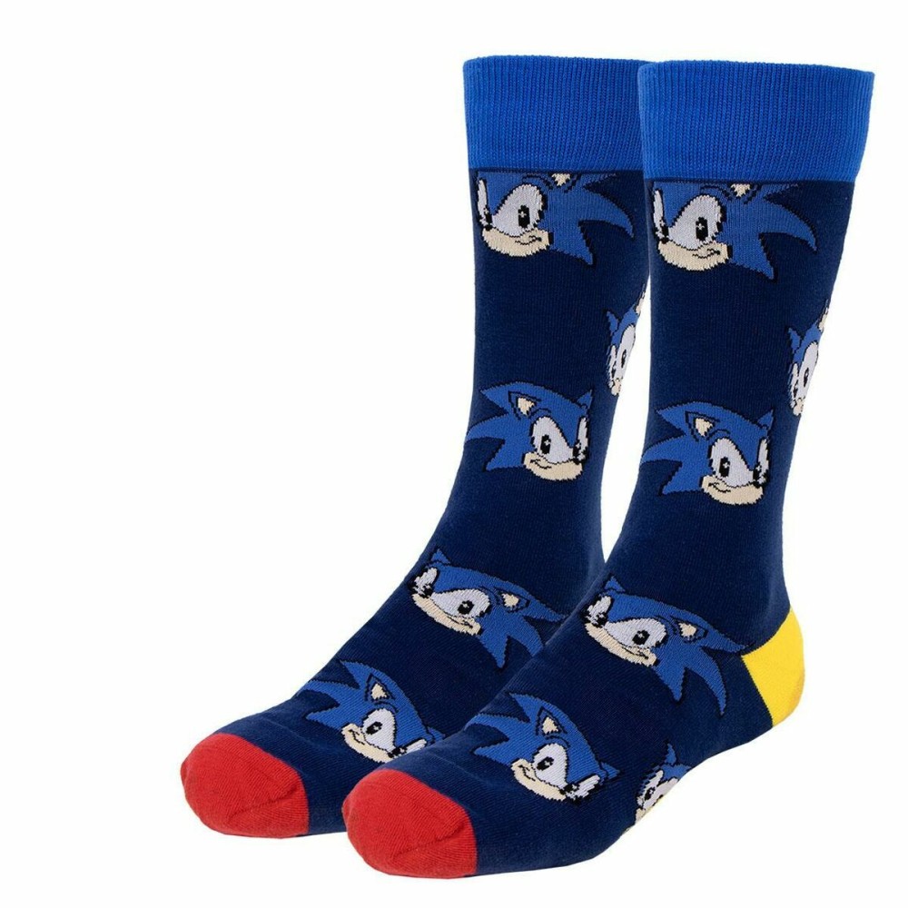 Chaussettes Sonic Bleu foncé