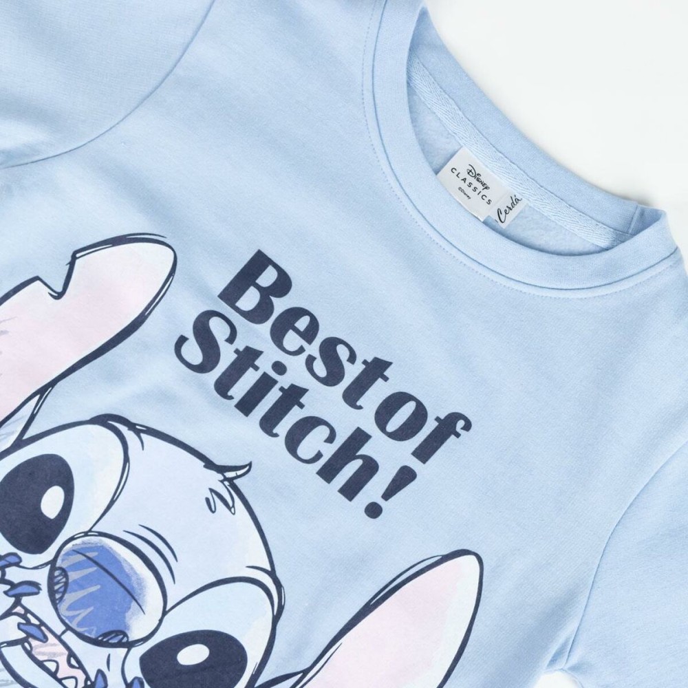 Survêtement Enfant Stitch Bleu clair