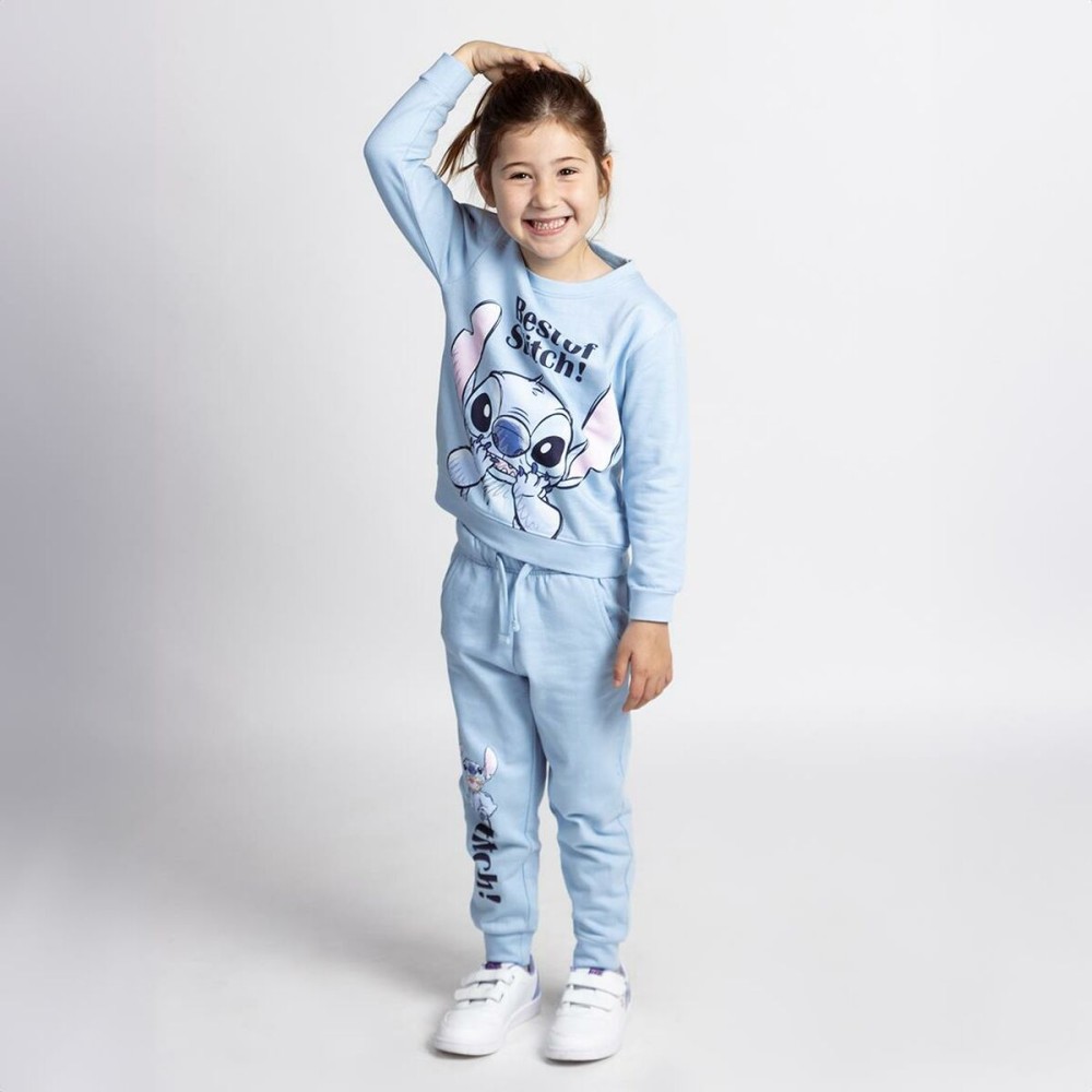 Children’s Tracksuit Stitch Light Blue