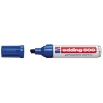 Permanent marker Edding 500 Blue (10 Units)