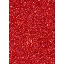 Moosgummi Fama Rot 50 x 70 cm Glitzernd (10 Stück)