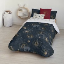 Housse de Couette Harry Potter Gold Multicouleur 175 Fils 240 x 220 cm Gran lit 2 persones