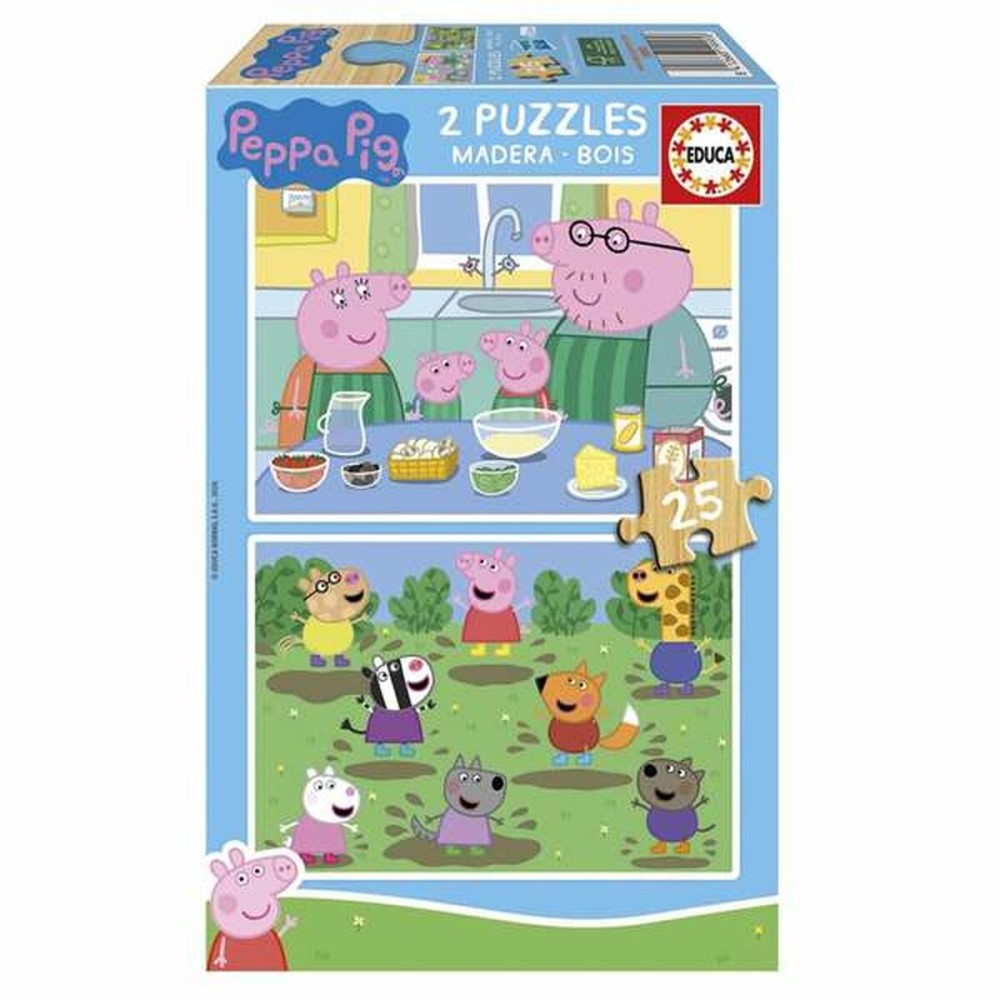 Puzzle Enfant Peppa Pig 25 Pièces