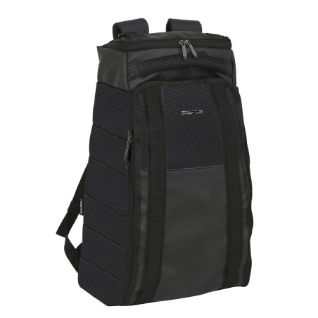 Rucksack Safta Black 33 x 55 x 18 cm Schwarz Business