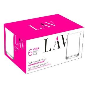 Gläserset LAV Vera 275 ml 6 Stücke