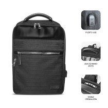 Laptoptasche Subblim SUBBP-2BL1015 Schwarz