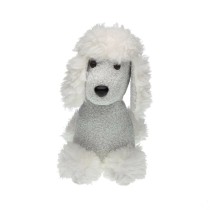 Support de porte Versa Textile 15 x 28 x 31 cm Chien Blanc