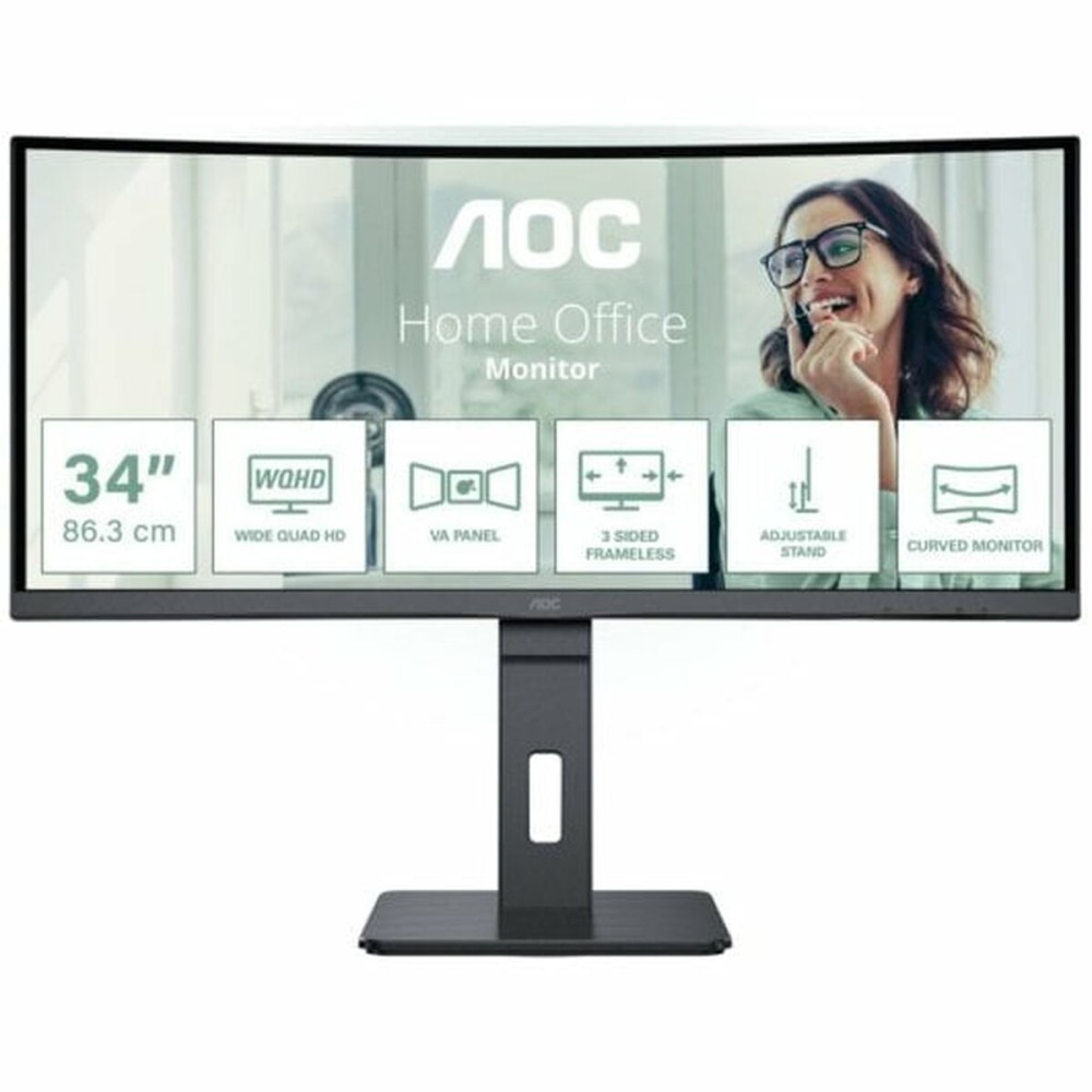 Monitor AOC 34" UltraWide Quad HD