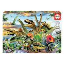 Puzzle Educa Dinosaurier 500 Stücke