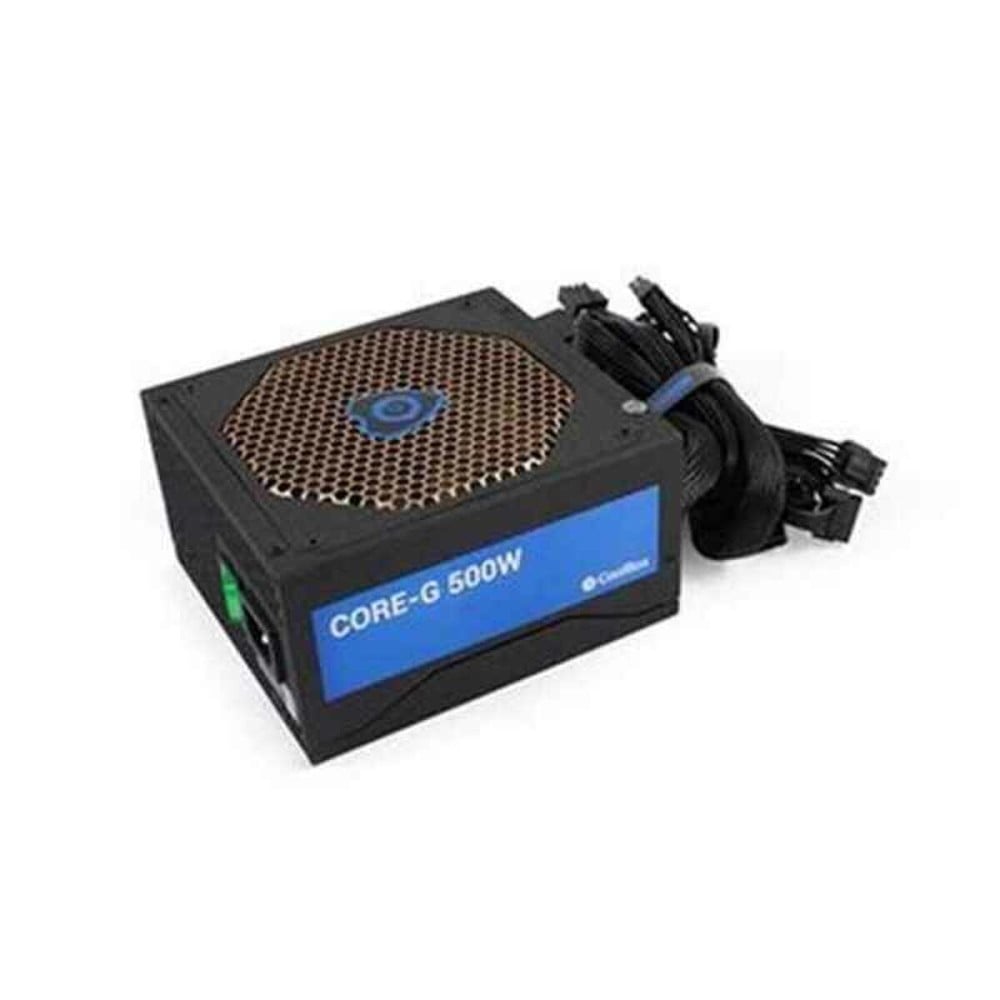 Power supply CoolBox COO-FA500-AGLD Black 500 W ATX