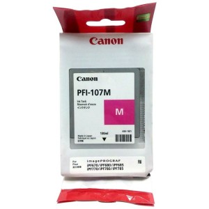 Cartouche d'encre originale Canon PFI-107M Magenta