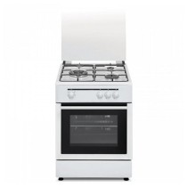 Cuisinière à Gaz Vitrokitchen CB5530BB 50 x 55 x 85 Blanc