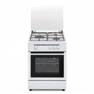 Cuisinière à Gaz Vitrokitchen CB5530BB 50 x 55 x 85 Blanc