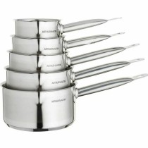 Set of Cookware Arthur Martin Silver Stainless steel 5 Pieces