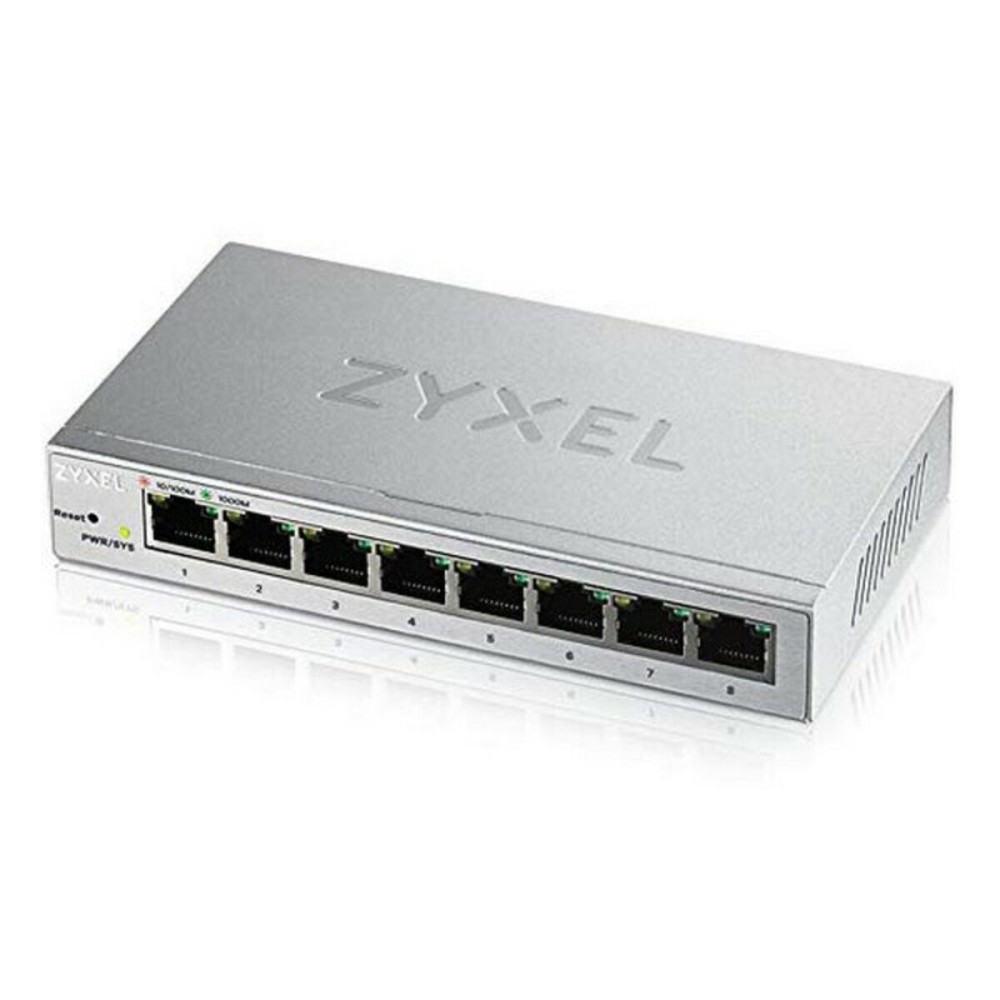 Commutateur Réseau de Bureau ZyXEL GS1200-8-EU0101F 16 Gbps LAN RJ45 x 8