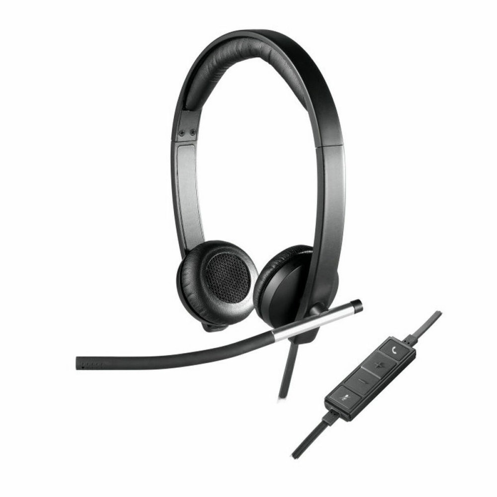 Diadem-Kopfhörer Logitech H650e Schwarz