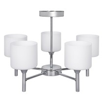 Suspension Activejet AJE-MIRA 5P Blanc Argenté Métal 40 W 47,5 x 34 x 47,5 cm