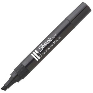 Marqueur permanent Sharpie W10 Noir 12 Unités