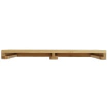 Cutting board DKD Home Decor Natural Bamboo 35 x 25 x 3 cm