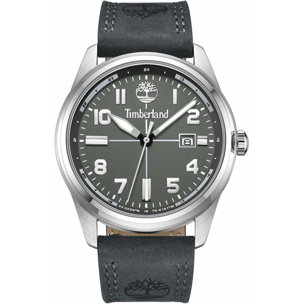 Herrenuhr Timberland TDWGB2230704 Schwarz Grau