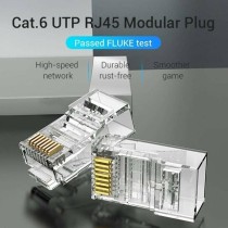 Connecteur RJ45 Vention IDDR0-100 Transparent