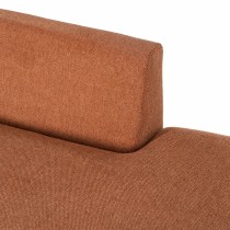 Canapé chaise longue Marron Bois Fer Foam 210 x 100 x 90 cm