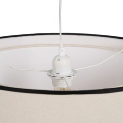 Ceiling Light Black Beige 60 W