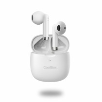 Casques avec Microphone CoolBox TWS-01 Blanc