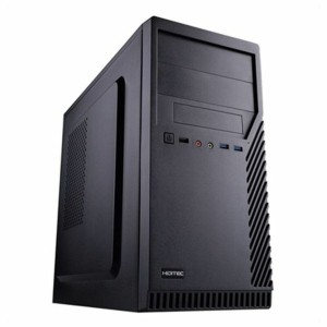 ATX Micro Gehäuse Hiditec CHA010012 CHA010012 USB 3.0 Q9 PRO 2 Schwarz