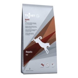 Nourriture Trovet Hepatic HLD with chicken Adulte Poulet 12,5 Kg