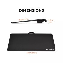 Laptop-Stand The G-Lab K-BOARD CADMIUN Schwarz