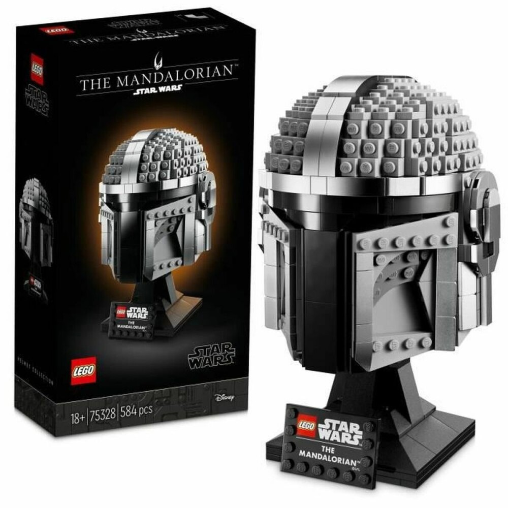 Konstruktionsspiel Lego The Mandalorian 75328 Helmet Bunt 584 Stücke