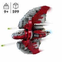 Konstruktionsspiel Lego 75362 LANZADERA JEDI T-6 DE AHSOKA TANO Bunt 599 Stücke