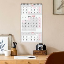 Wandkalender Finocam Papier 2025 23,6 x 43 cm