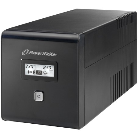 Uninterruptible Power Supply System Interactive UPS Power Walker PowerWalker VI 1000 LCD 600 W