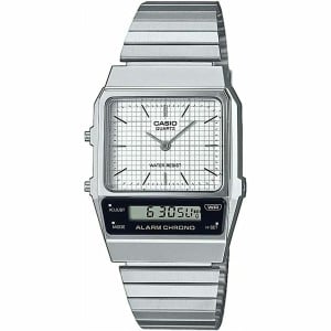 Montre Unisexe Casio VINTAGE EDGY COLLECTION Argenté (Ø 40 mm)