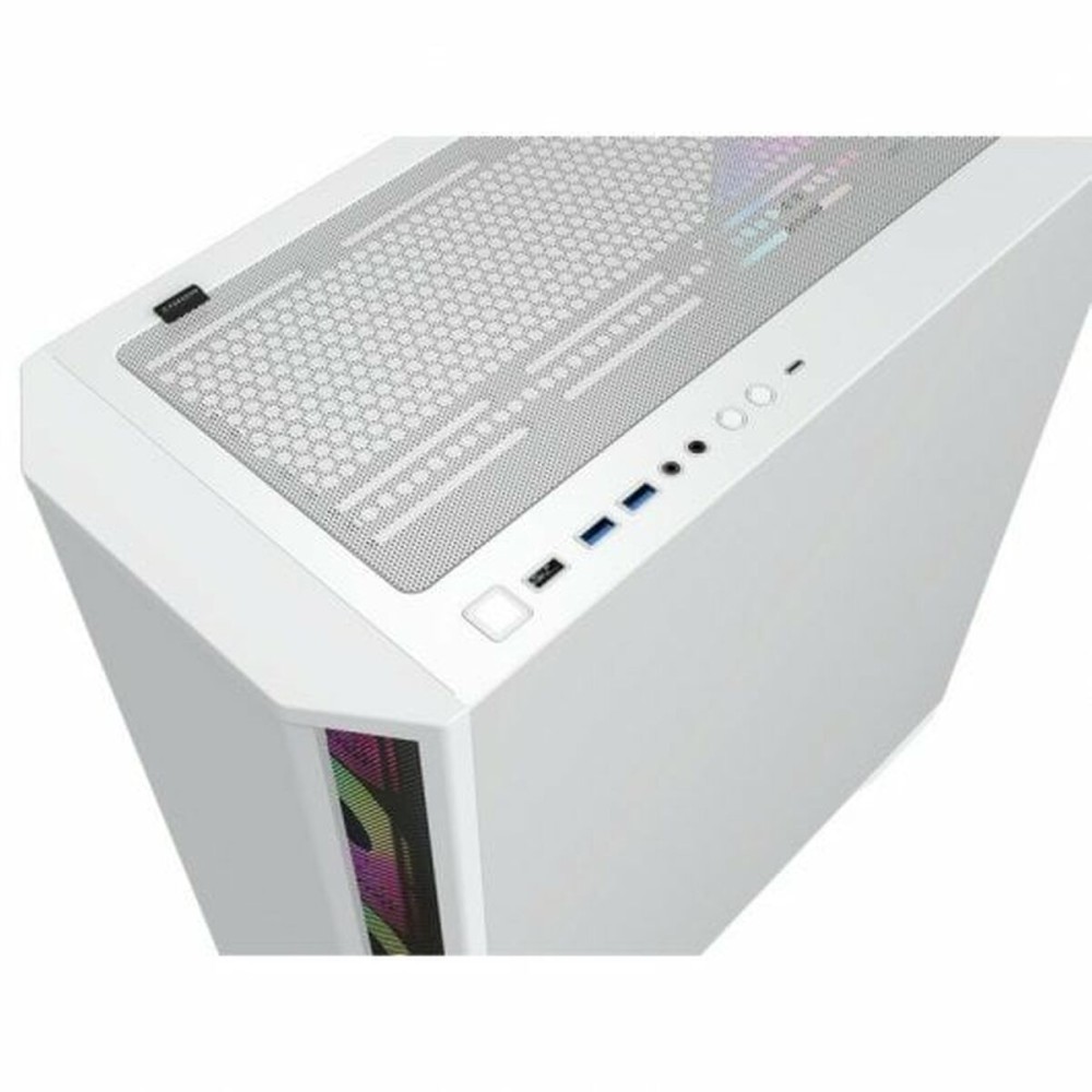 ATX Semi-tower Box Forgeon Mithril White