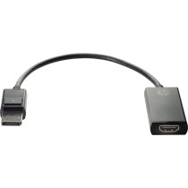 Adaptateur DisplayPort vers HDMI HP 2JA63AA Noir