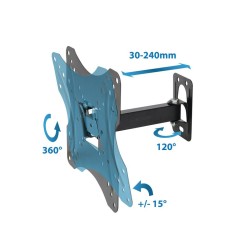 TV Halterung Esperanza ERW015 70" 26" 30 Kg