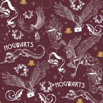 Housse de Couette Harry Potter Creatures 140 x 200 cm Lit 1 persone