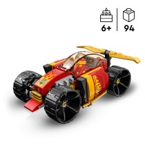 Construction set Lego Coche de Carreras Ninja EVO de Kai + 6 Years 94 Pieces