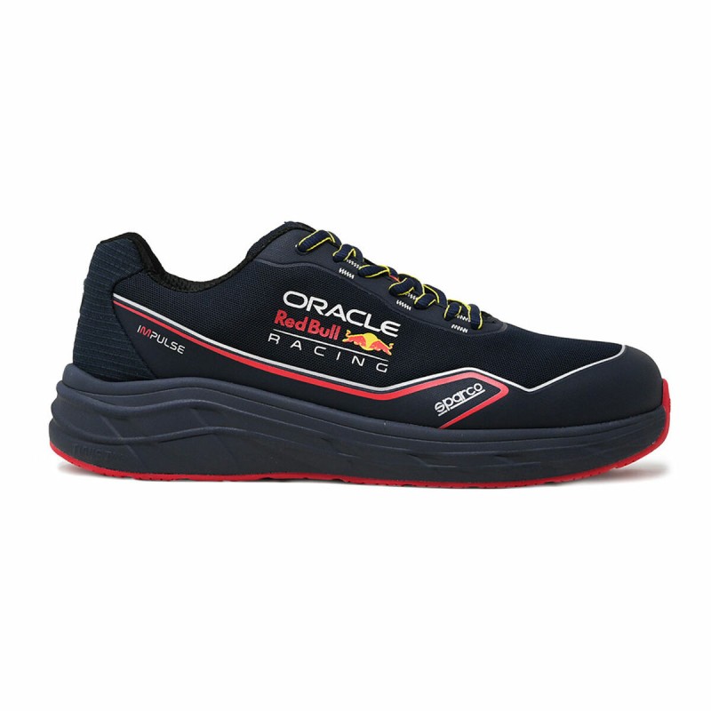 Sicherheits-Schuhe Sparco Redbull Impulse Milton Marineblau