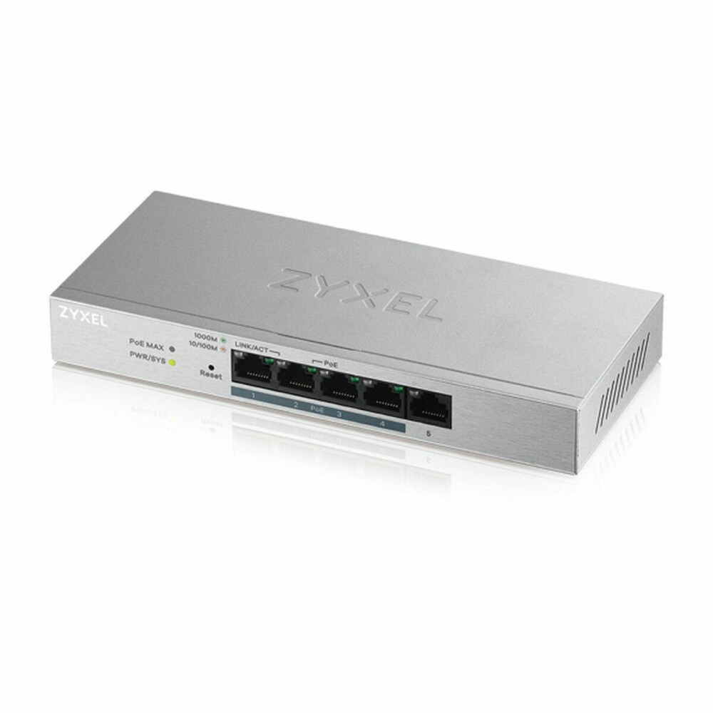 Switch ZyXEL GS1200-5HP RJ-45 PoE Grey