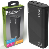 Power Bank Tracer AMOS Noir 20000 mAh