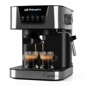 Manuelle Express-Kaffeemaschine Orbegozo 17535 Schwarz 1050 W 1,5 L